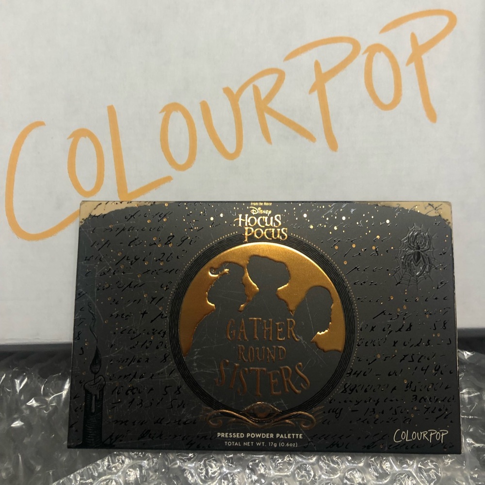 Hocus Pocus Colourpop Palette Gather round sisters